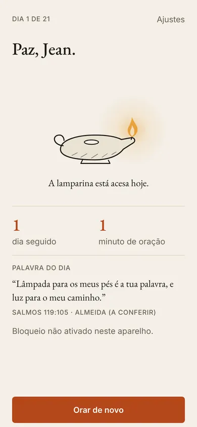 21 dias de vigília