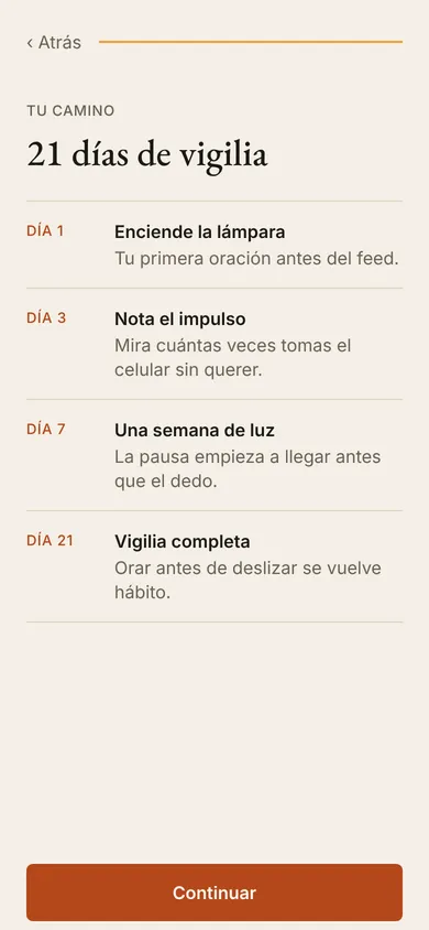 21 días de vigilia